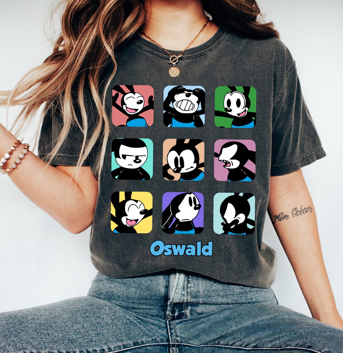 Oswald The Lucky Rabbit Disneyland Shirt Unisex Adult Kid Shirt