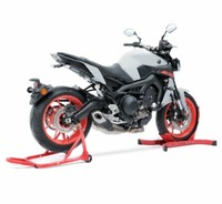 MontagestäNder Set Mit Wippe FüR Aprilia Dorsoduro 1200 / 900 / 750 SRR Rot