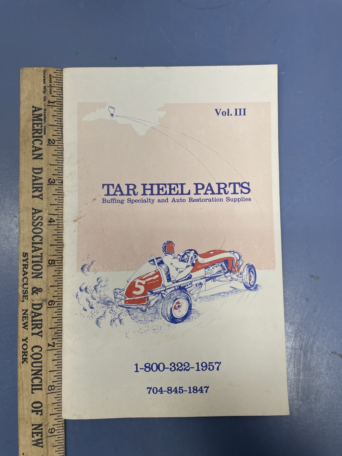 Rare Vintage Tar Heel Parts Buffing And Auto Restoration Catalog Volume