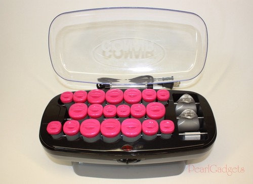 Conair Chv26hxwr Haarrollen Lockenwickler Festzug Xtreme Durchlaufheizung mit Clips - Bild 2 von 3