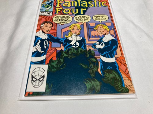 Fantastic Four 265 NM+ 9.6 Copper Age She-Hulk Joins Byrne 1984 - Picture 7 of 16
