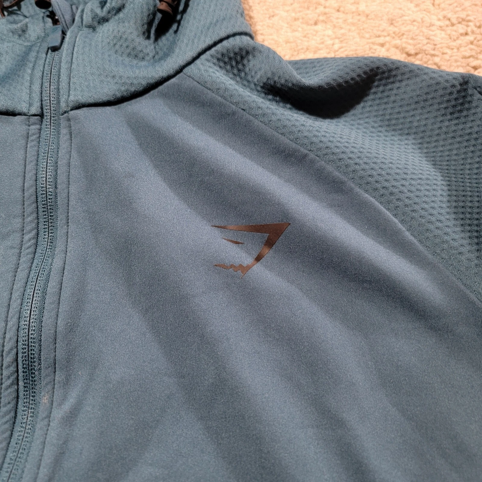 gymshark full zip casual active workout jacket