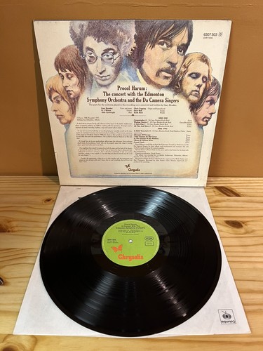 Procol Harum – Live Edmonton Symphony Orchestra German Import 6307 503 LP VG EX - Picture 3 of 6
