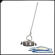 13.7" Pressure Washer Surface Cleaner with 4 Wheels Stainless Steel Brand New
