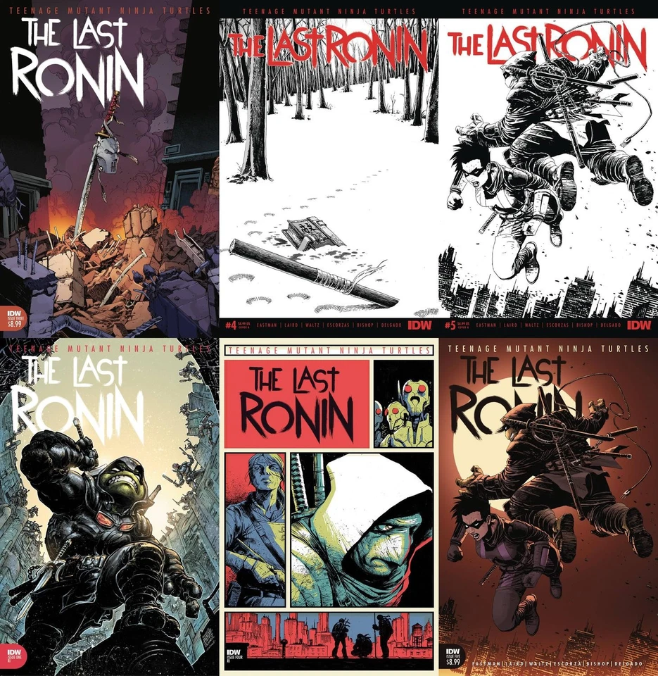 TMNT: The Last Ronin (Issues #3 to #5 inc Variants, 2021-2023)