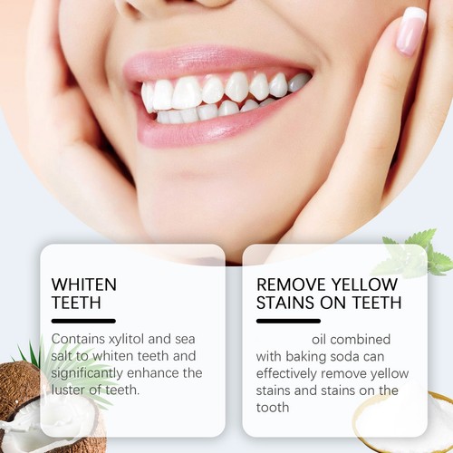 Tabletas de pasta de dientes tabletas de enjuague bucal de viaje cuidado bucal pasta de dientes método - Imagen 4 de 12