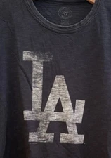 Los Angeles Dodgers 47 Brand Men Blue T Shirt Size L