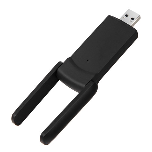 1300M Dual Band WiFi Adapter 2.4G 5.8G USB3.0 Interface Adjustable Signal Se NEW - Afbeelding 2 van 12