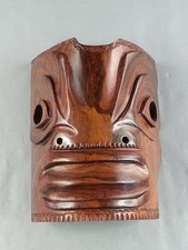 Hand Carved Tribal Wood Mask Carving