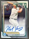 2024 Bowman Draft Nick Kurtz Chrome Auto 1st Prospect #CPA-NK Athletics