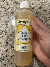 AprilFresh Tearless Baby Shampoo 8oz VINTAGE Discontinued Formula NEW SEALED