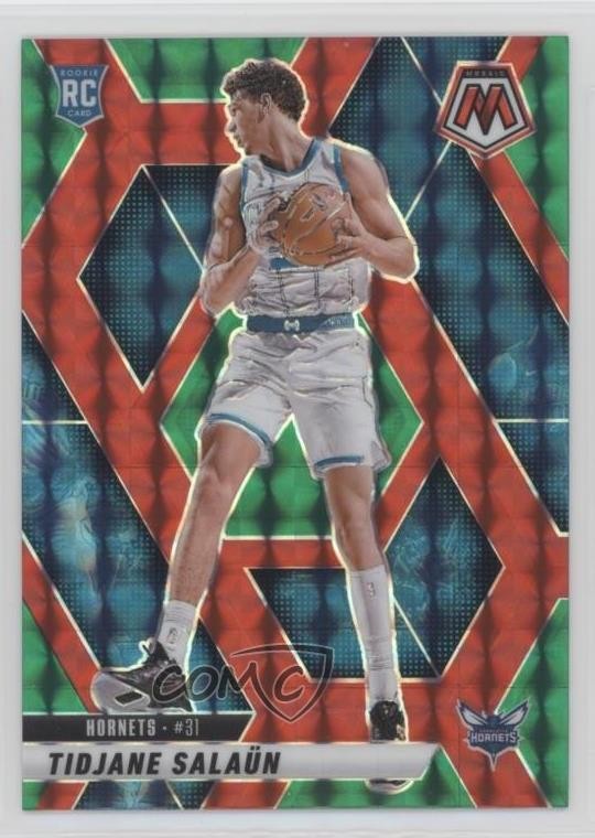 2024 Mosaic Rookies Choice Red & Green Prizm Tidjane Salaun #241 Rookie RC 1bn9