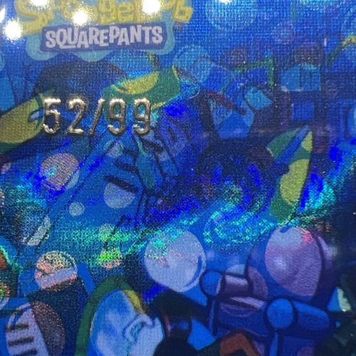 2025 Topps Chrome SpongeBob "Bikini Bottom Triangle" Bubble Fractor 52/99 - Bild 6 von 11