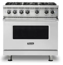 Viking 5 Series VGR5366BSS  36" Freestanding Professional Gas Range 2025 Model