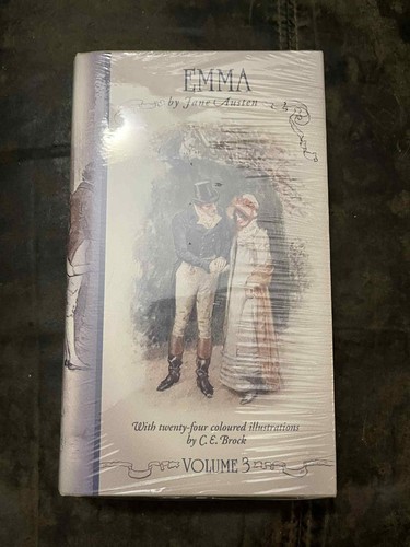 Jane Austen The Novels Set -Easton Press C.E. Brock Illustrated Sealed in shrink - Picture 2 of 11