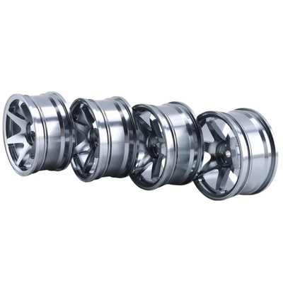 4P Alufelge mit 6 Speichen für RC 1/10 On-Road 1052 Drift  TE37+ H7E45708
