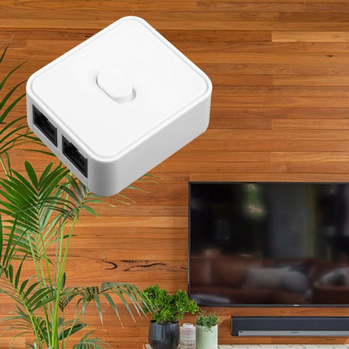 Ethernet Internet Adapter 2 Box No Power Splitter Adapter Connector 1 in 2 Out - Afbeelding 4 van 5