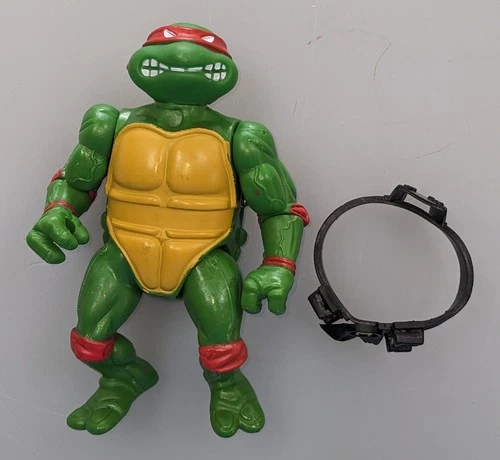 Vintage 1988 Teenage Mutant Ninja Turtles Raphael Playmate W/Belt Only