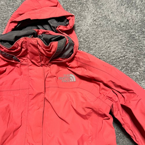 The North Face Jacket Kids Small Hyvent Rain Nylon Orange - Picture 2 of 8