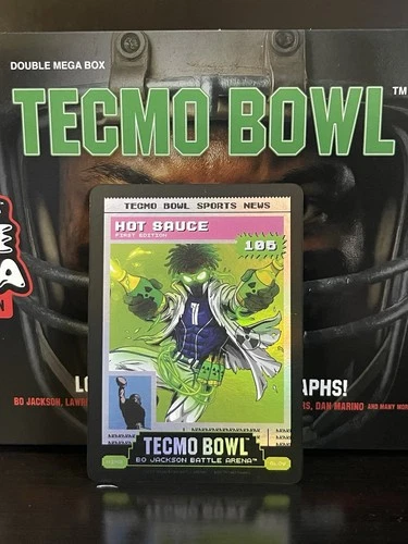 Bo Jackson Battle Arena Tecmo Bowl Hot Sauce Glow Sauce Gardener Tecmo News