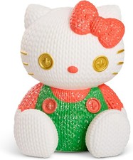 Christmas Hello Kitty vinyl figure Knit 349 Handmade By Robots Sanrio 5 inch toy