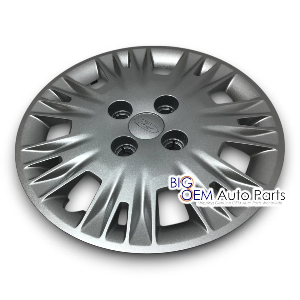 2014-2019 Ford Fiesta 15" Steel Wheel Silver Hub Cap Cover new OEM D3BZ-1130-A - Image 3 of 4