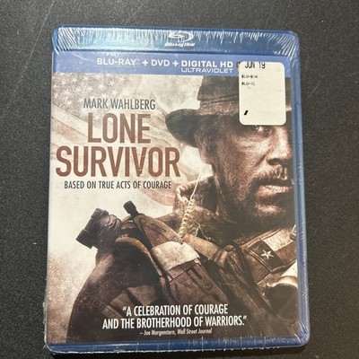 LONE SURVIVOR BLU-RAY DVD COMBO MARK WAHLBERG NEW SEALED
