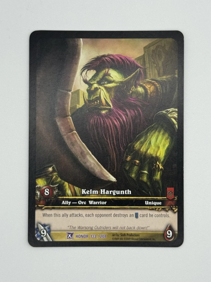 World of Warcraft TCG Fields of Honor Trading Card Games for sale - eBay