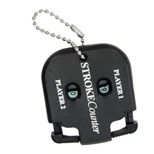 Portable Count Stroke Putts Counter Keeper Key Chain