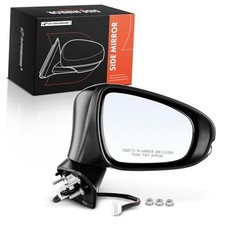 Power Door Mirror Compatible with Lexus ES300h 2013-2015, Passenger Side Black