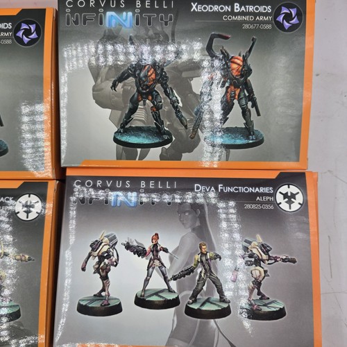 Corvus Belli Infinity Miniature Box Sets Empty Boxes lot Of 6 Nothing Inside - Picture 6 of 11
