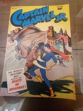 Captain Marvel Jr. #43 Fine 1946. Great Cover!