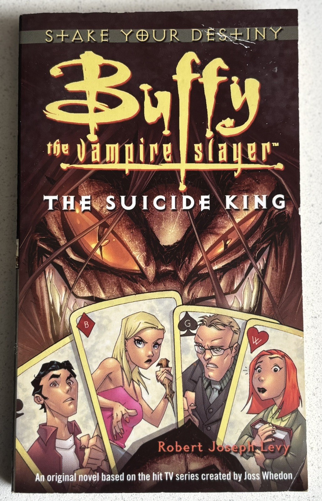Buffy The Vampire Slayer - The Suicide King - Stake Your Destiny Paberback