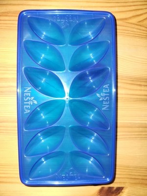 1 Eiswürfelform NESTEA - Kunststoff, blau, Neu