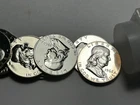 1962 PROOF FRANKLIN HALF DOLLAR  ROLL / 20 COINS