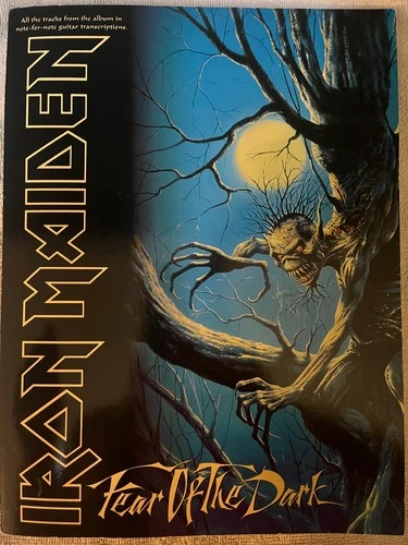 Iron Maiden - Fear of the Dark - Guitar Tab / Tablature Book