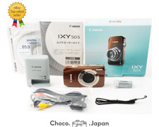 Canon IXY 50S PowerShot Brown SD4500 IS Digital Camera [ Mint in/Box] From Japan