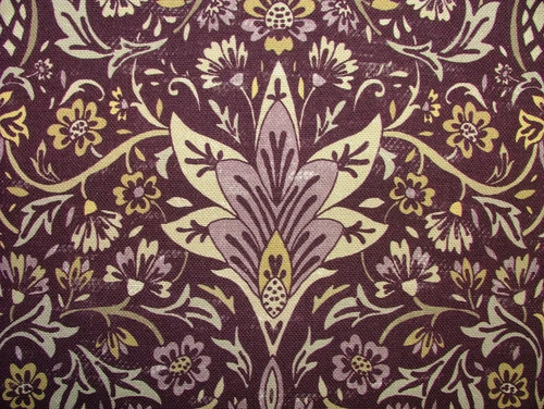 3 Meter Talbot Pflaume Baumwolle Vorhang Polster Kissen William Morris Motiv Stoff - Bild 3 von 20