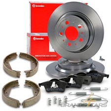 BREMBO BREMSSCHEIBEN &Oslash;288 +BEL&Auml;GE +HANDBREMSE F&Uuml;R VOLVO S60 1 S80 1 V70 2 XC70
