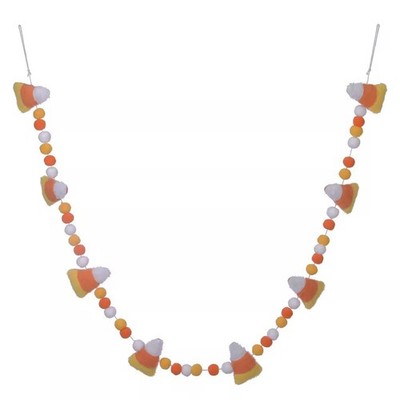 Ashland Brand Candy Corn Halloween Garland 6''