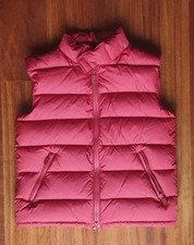 Alberto ASPESI piumino smanicato TG S GILET donna rosso scuro primavera