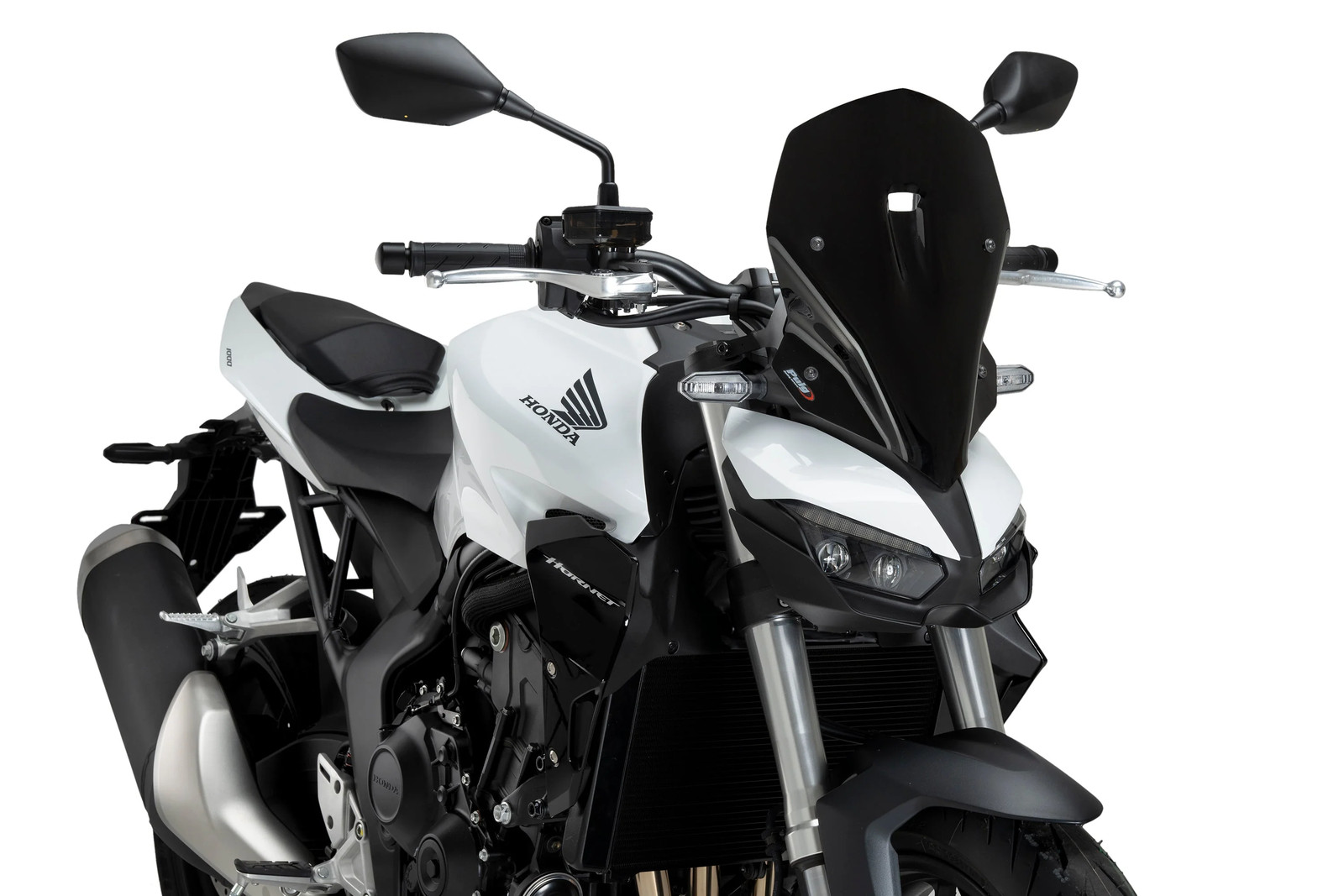 Puig Touring Screen | Black (Opaque) | Honda CB1000 Hornet/SP 2025>Current