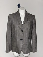 Lands' End blazer wool cashmere blend Women  s Sz 6 NWT Measurements Pics