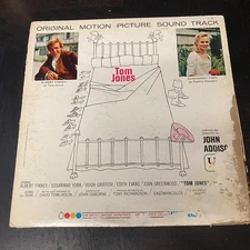 TOM JONES Original Motion Picture Soundtrack LP 12" 33 rpm Vinyl record 1963