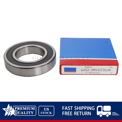 Fits SKF 6212 2RS1/C3 GJN Deep Groove Ball Bearing Rubber Sealed 60x110x22mm