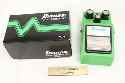 Ibanez TS9 Tube Screamer Green overdrive booster japon NEUF - Photo 1/4