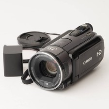  EXCELLENT  Canon iVIS HF S10 Black 10x Optical Zoom HD Video Camera