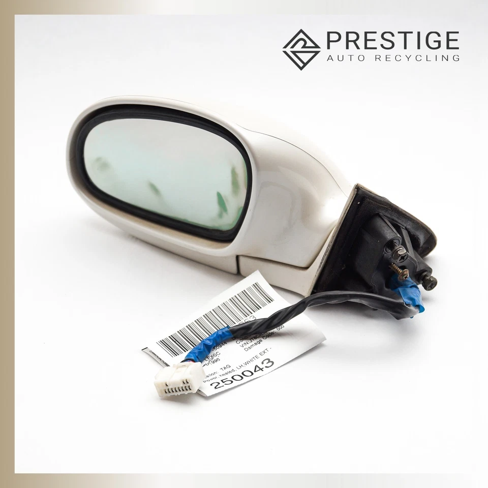 1996-2000 LEXUS SC300/400 Porta Espelho Lateral Esquerdo 87940-24150-A0 Branco Fabricante de Equipamento Original - Imagem 4 de 4