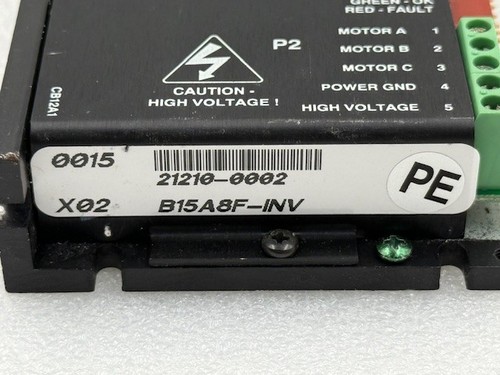 Advanced Motion Controls 21210-0002 B15A8F-INV Brushless PWM Servo Amplifier - Picture 4 of 13