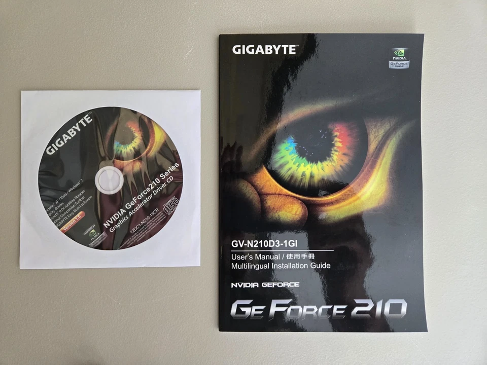 Gigabyte NVIDIA GeForce 210 (GV-N210SL-1GI) 1GB / 1GB (max) DDR3 SDRAM PCI... - Image 4 of 4